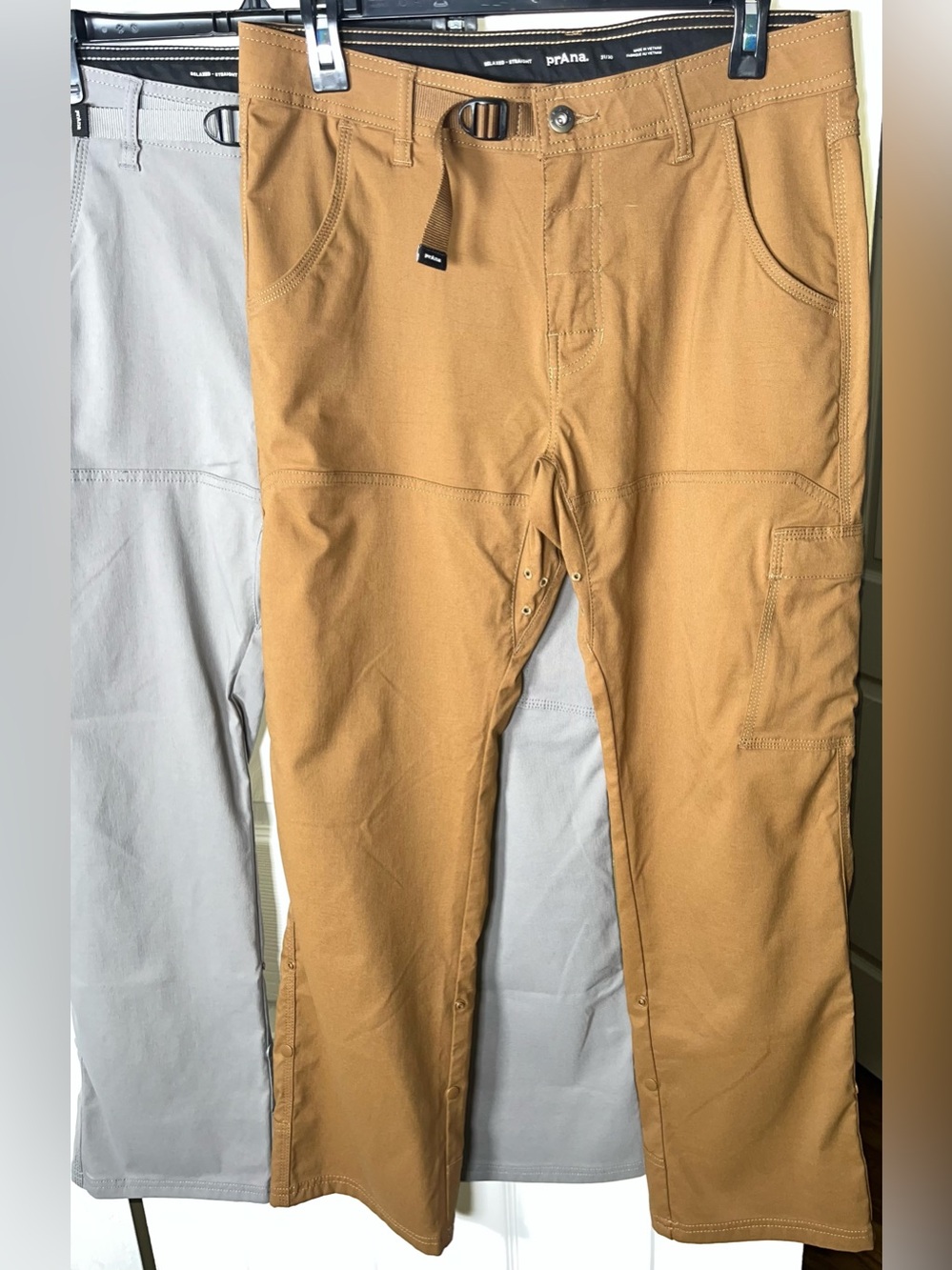 Lot of 2 Men’s prAna Stretch Zion Pant II Relaxed‎ Fit Straight 31 x 30 Like New